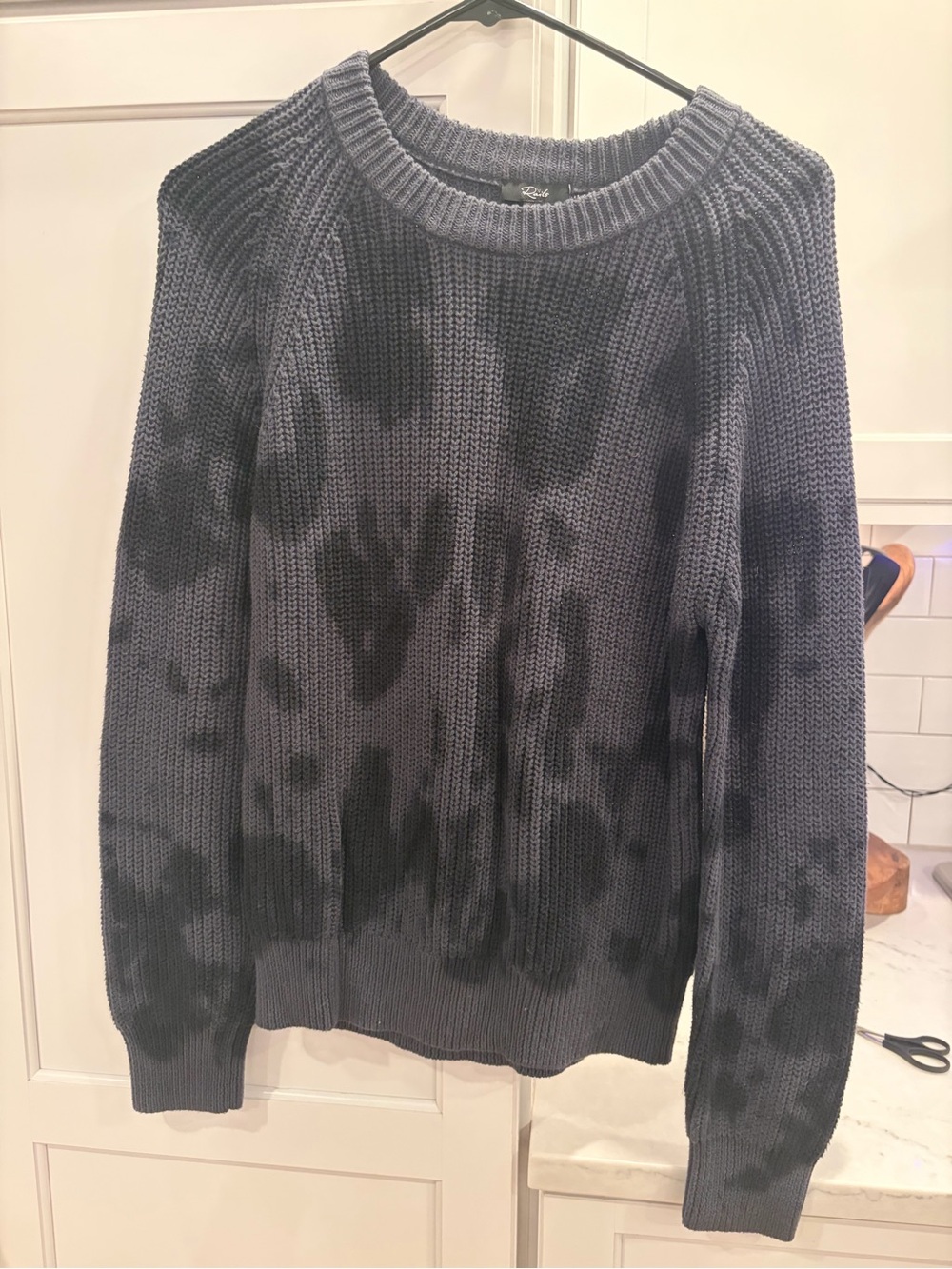 Rails Charcoal Grey Patterned Knit Sweater